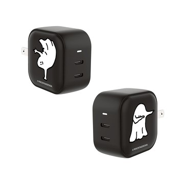 【TOYSELECT】Percentage地板動作GaN 45W Type-C雙孔充電頭