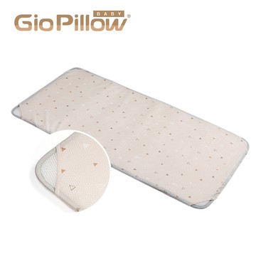 韓國 GIO Pillow - 二合一有機棉透氣排汗嬰兒床墊-伯爵山丘