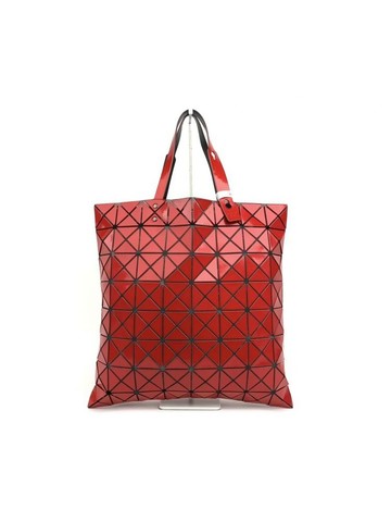 issey miyake 紅色 Baobao PVC幾何菱格托特包 手提包