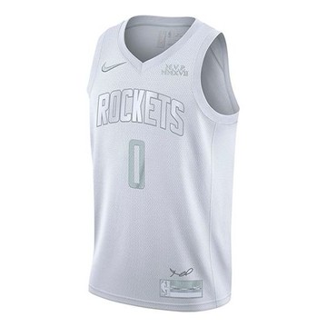 Nike NBA Basketball Jersey/Vest houston rockets Russell Westbrook 0 White