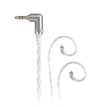 FIIO LS-3.5D 高純度單晶體純銀CIEM升級線(3.5mm)