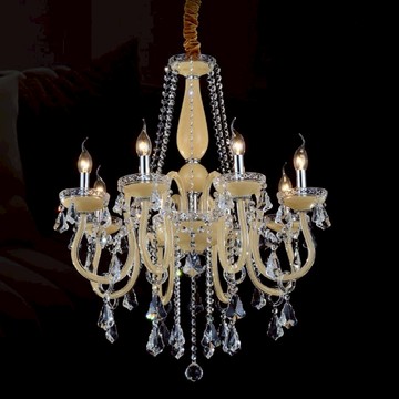 E14水晶玻璃彎管吊燈 L01-1284