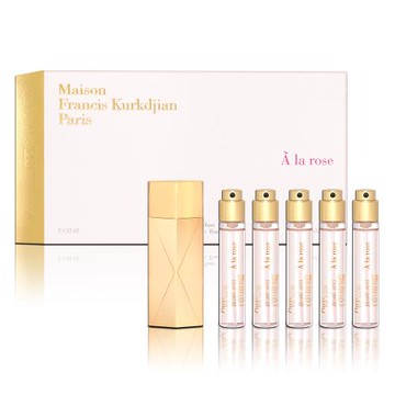 Maison Francis Kurkdjian MFK 愛戀玫瑰淡香精香氛禮盒 11MLX5入(內附香水隨身空瓶)