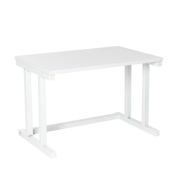 樂嫚妮 雙層微波爐置物收納電器架/事務印表機架-附掛勾5入-(3色)白色