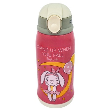 3蓋 316兒童保溫瓶 月亮小兔 550ml  1個