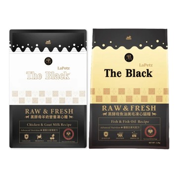 LaPetz 【3入組】-黑酵母 ＜魚油美毛/羊奶營養＞凍心全齡貓糧 400g