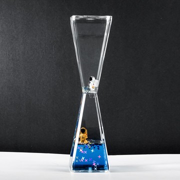 航天太空人 沙漏擺件 創意個性桌面簡約輕奢裝飾品 生日禮物