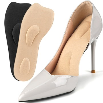 大友los2119魚嘴海棉七分墊高跟鞋單鞋減震排汗網布鞋墊前掌墊足弓按摩墊