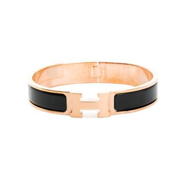 Hermes Clic H手環(黑玫瑰金)(GM) (H700001FO 01)
