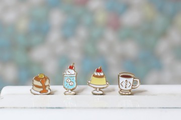 喫茶店布丁 鬆餅 冰淇淋蘇打 咖啡 Showa Cafe 項鍊 生日禮物