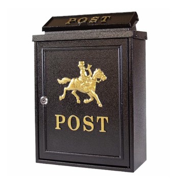 PUSH!居家生活用品 英倫風騎士信箱 個性化信箱 郵箱郵筒報紙箱I51-2