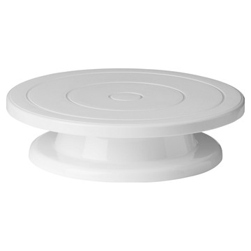 cclife Premier 蛋糕轉台 10吋  1個  白色