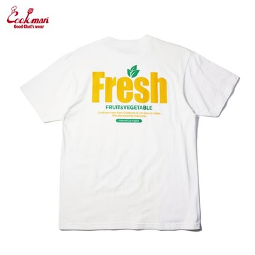 COOKMAN USA 231-31092 FRESH TEE 短T (白色)