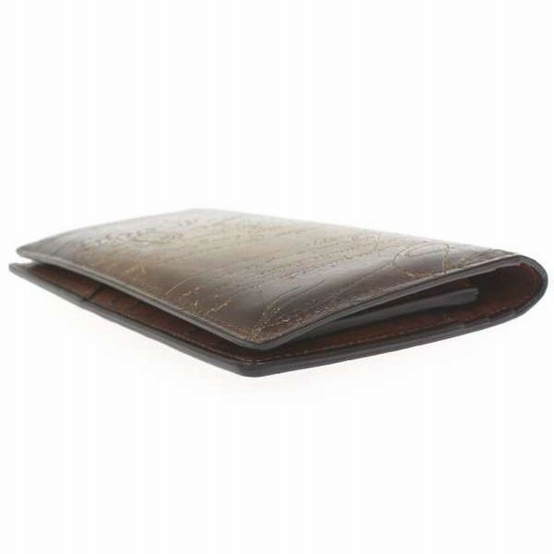 テレビで話題 Berluti カリグラフィ 2つ折り長財布□05xd25936315 ecms