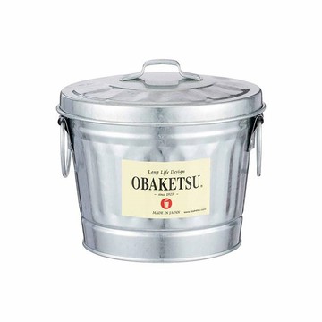 收納置物籃 日本渡邊金屬 OBAKETSU 手工製多功能迷你桶 1L 2入組(儲物桶 收納桶)