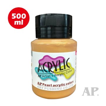 AP壓克力顏料/201珍珠金/500ml