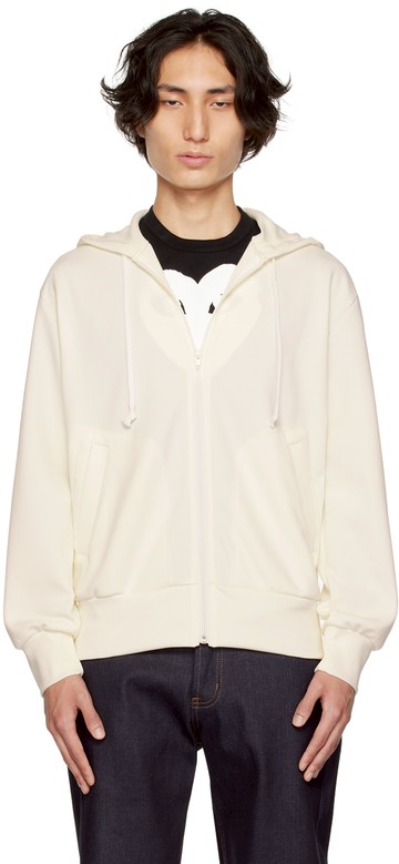 Comme des Garçons Play 灰白色 Invader 联名连帽衫