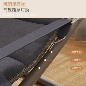 折疊床單人床辦公室午休神器家用行軍床簡易午睡多功能折疊椅躺椅