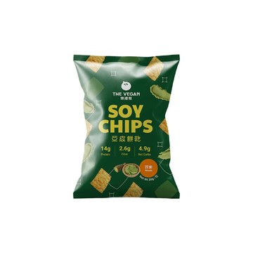 【樂維根】豆皮餅乾 - 芥末