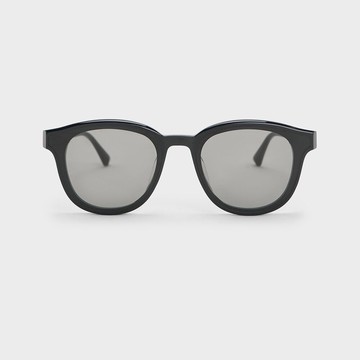 Violette 橢圓膠框墨鏡