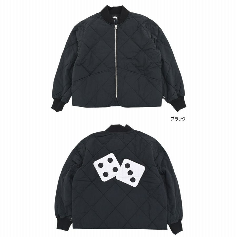 ステューシー ジャケット STUSSY メンズ Dice Quilted Liner ( stussy