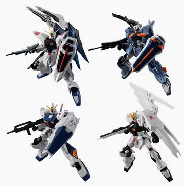 {保固一年 可打統編}萬代盒蛋食玩G-Frame FA-01 自由高達 決斗高達 牛高達 NT-1 現貨