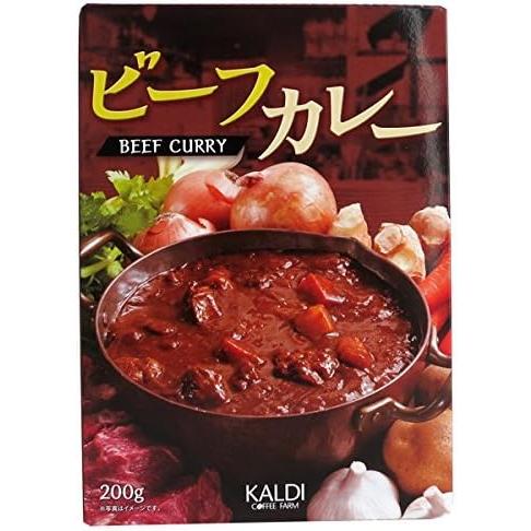 カルディ オリジナル ビーフカレー 200g入り 1箱 カルディー KALDI テレビ 人気 レトルト レトルトカレー カレー