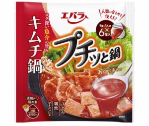 エバラ食品 プチッと鍋 キムチ鍋 23g×6袋×12袋入×(2ケース)｜ 送料無料