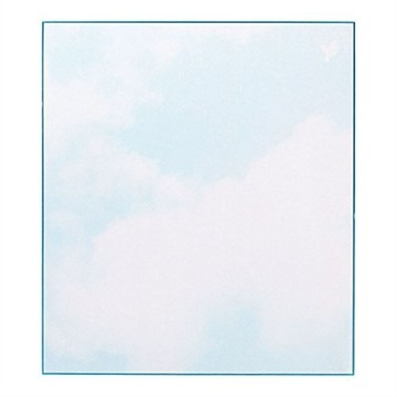 Green color colored paper sky blue Nokimochi pattern 33126006 00842766 [buying 10 books set]