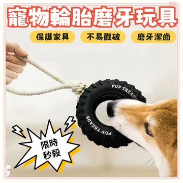 限時秒殺🌈 寵物磨牙輪胎 輪胎磨牙玩具 寵物玩具 狗狗磨牙玩具 穿繩輪胎 寵物潔牙玩具 輪胎造型 狗狗玩具 寵物用品
