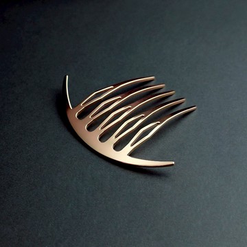 KANZASHI Comb 【Arc liner comb / Pinkgold】