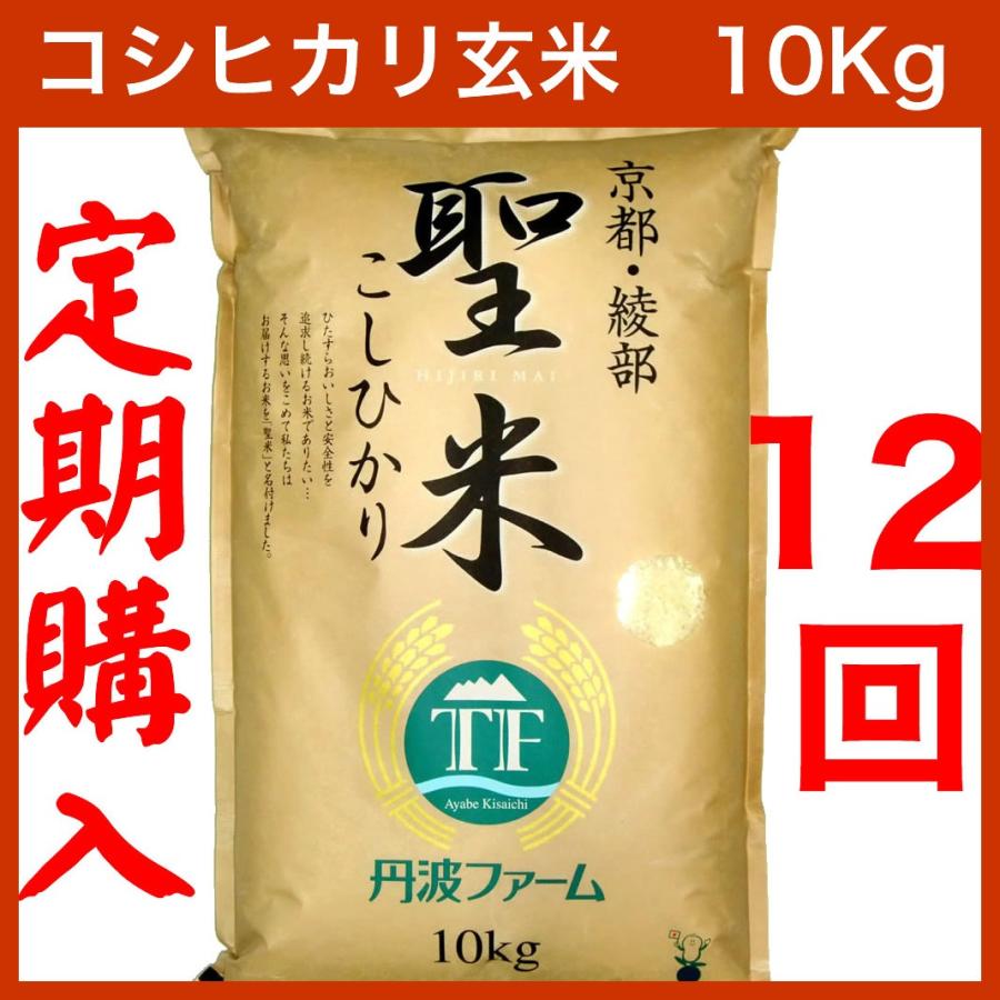 1回分お得！（定期購入12回）コシヒカリ 100% 聖米10kg