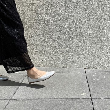 Merm.銀色美人魚(尖)平底鞋 | 10th紀念版