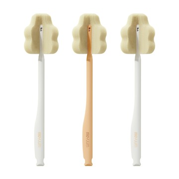 MOYUUM 韓國 多功能長柄海綿杯刷(3入組)