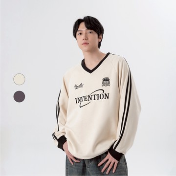 50% Fifty Percent｜正向前進繡花V領上衣｜02553811001