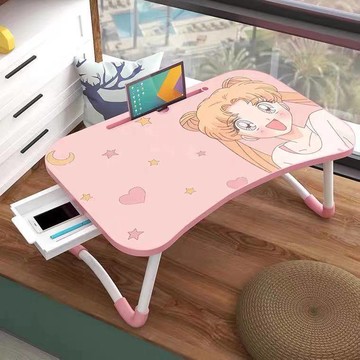 床上桌電腦桌學生學習桌吃飯小桌子宿舍臥室折疊懶人桌筆記本桌