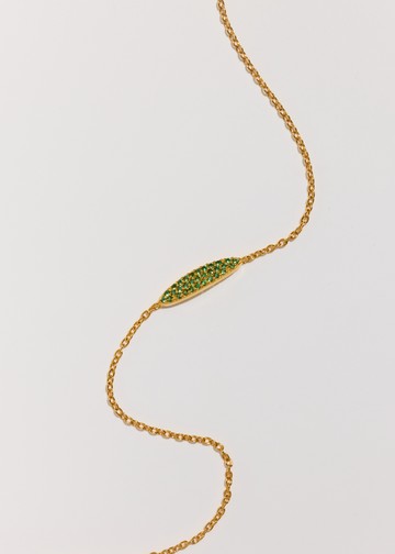 FROMETO｜綠蔭曼波・純銀手鍊