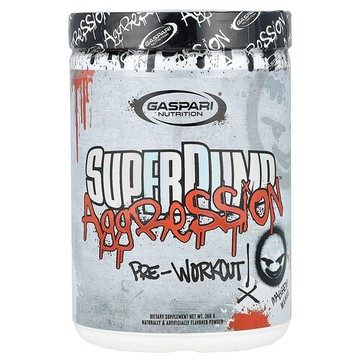 Gaspari Nutrition, SuperPump Aggression™ 鍛鍊前配方，Mayhem 芒果味，360 克