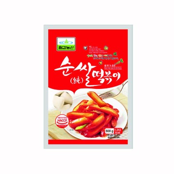 [敬永食品]七甲農產-辣炒年糕(含醬) 600g