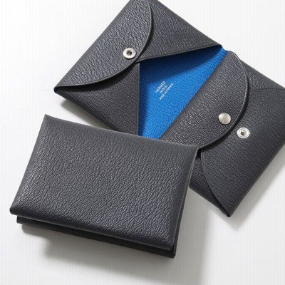HERMES エルメス 二つ折り財布 カルヴィデュオ ヴェルソ CALVI