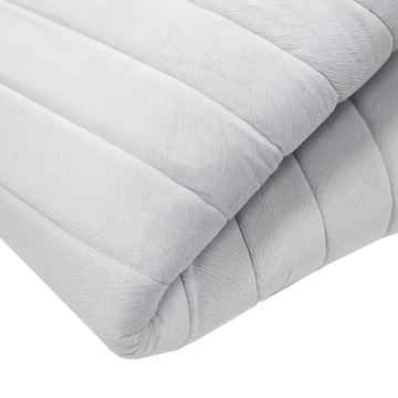 J&N 諾緹 木紋雙人沙發墊 遊戲墊 聚酯纖維  175 x 120cm  灰色