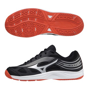 美津濃排球鞋 MIZUNO CYCLONE SPEED 3 男女款 排球鞋 運動鞋 橡膠大底 黑白 V1GA218005