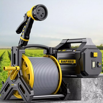 電動澆水機 充電式抽水泵 農村用菜地灌溉器 家用自動戶外澆地神器澆菜神器 288ah45米管