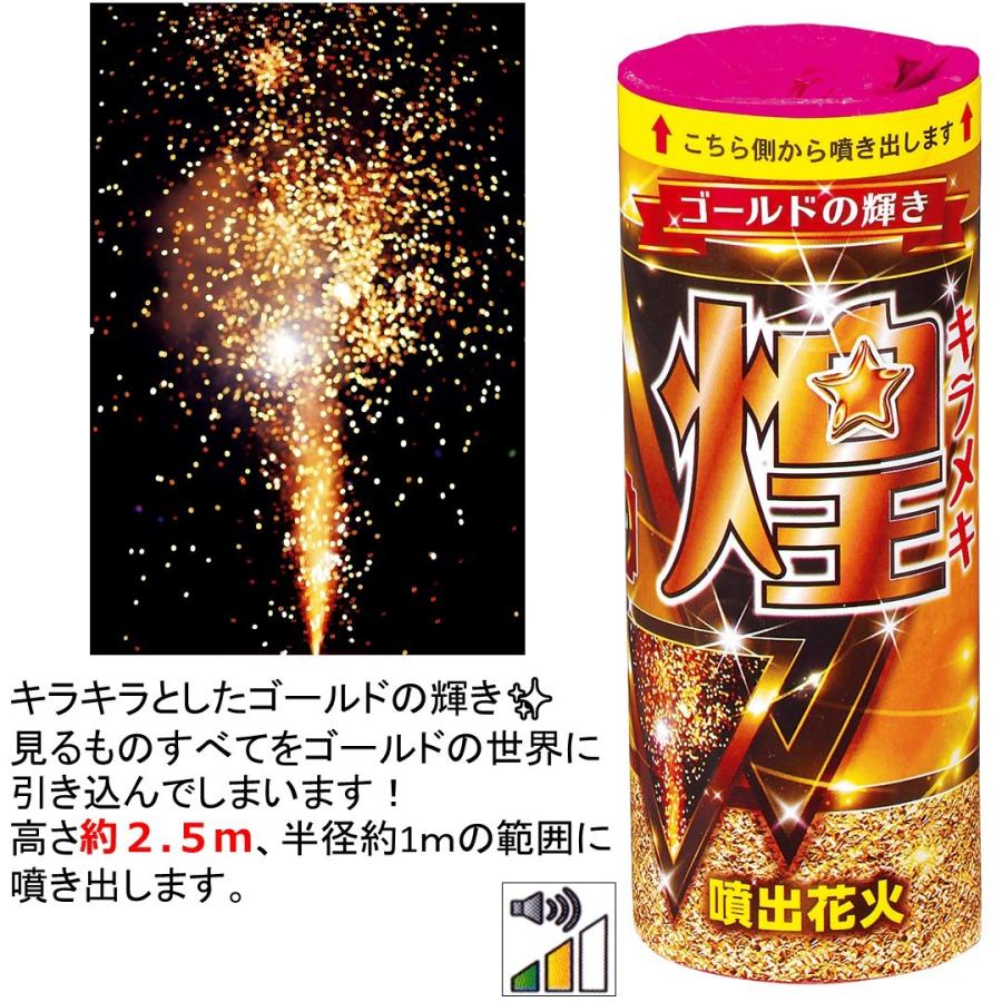 噴出花火 単品花火 キラメキ（煌一瞬） 通販 LINEポイント最大0.5%GET LINEショッピング