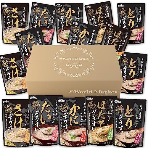 レトルト 惣菜 雑炊 おかゆ 「 具材と旨味にこだわった 」 シリーズ 5種 × 3個 15食 詰め合わせ セット オリジナルBOX付き テーブルラン