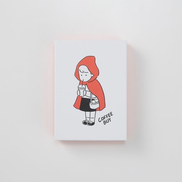 COFFEE BOY 貼箱 小紅帽