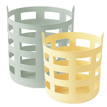 【鏤空】簡約洗衣籃 髒衣籃 手提收納籃 透氣髒衣籃 衣物收納 置物籃 小物收納 玩具籃