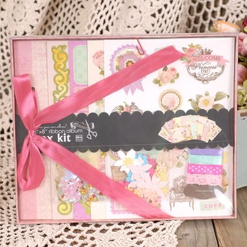 伊和諾 DIY創意手工制作影集 蝴蝶結相冊 SRA