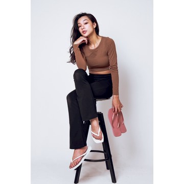 限時特價 [巴拉娜巴西人字拖專賣店]中壢實體店面 Havaianas哈瓦仕 夾腳拖/人字拖鞋 SLIM SQUARE 白色 海灘 海邊基本款 女款