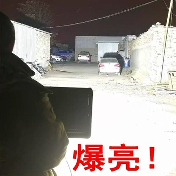 {限時優惠}LED投光燈防水超亮探照燈強光射燈戶外工地工程用廣場籃球場照明